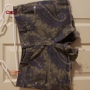 Womens corduroy stretchy shorts